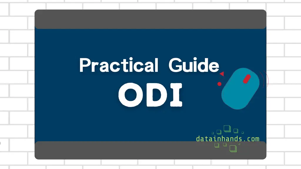 Oracle ODI Storage Management: Essential Guide to Space Issues (2025) 2 ODI Practical Guide