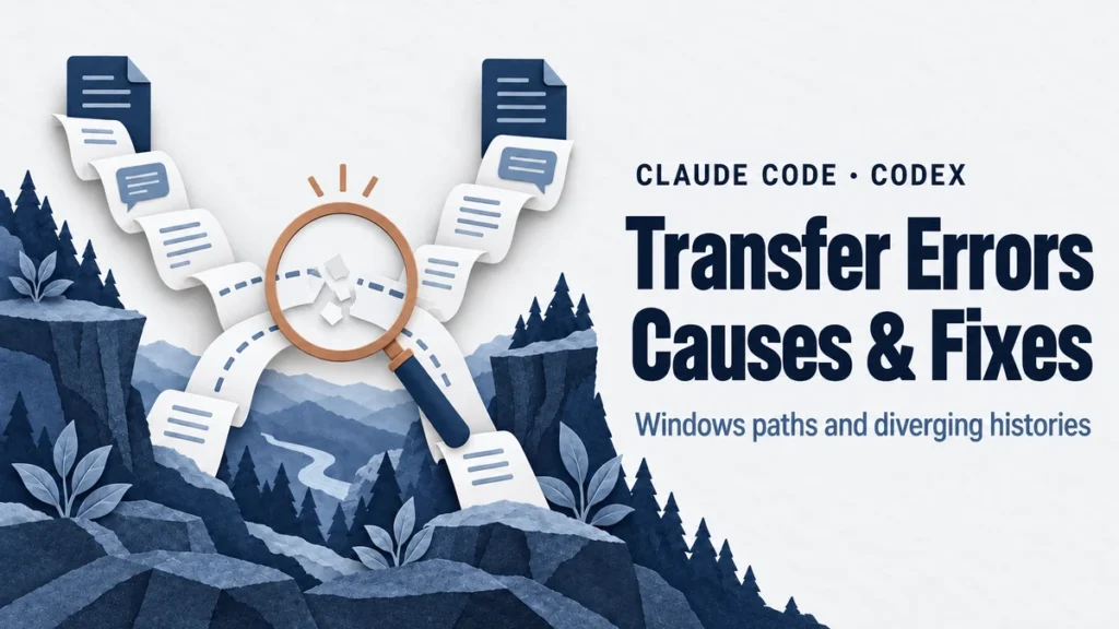 Fixing Codex Transfer on Windows: Path Lookup and Repeat Imports